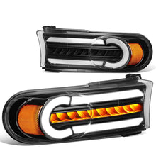 Load image into Gallery viewer, 07-14 Toyota FJ Cruiser 3D Style LED DRL Bumper Lights - Black/Amber
