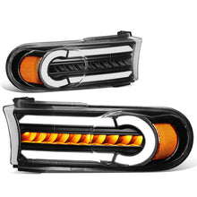 Load image into Gallery viewer, 07-14 Toyota FJ Cruiser 3D Style LED DRL Bumper Lights - Black/Amber