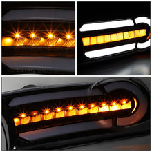 Load image into Gallery viewer, 07-14 Toyota FJ Cruiser 3D Style LED DRL Bumper Lights - Black/Amber