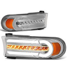Load image into Gallery viewer, 07-14 Toyota FJ Cruiser 3D Style LED DRL Bumper Lights 2PC Chrome