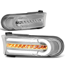 Load image into Gallery viewer, 07-14 Toyota FJ Cruiser 3D Style LED DRL Bumper Lights - Chrome/Clear