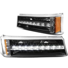 Load image into Gallery viewer, 03-06 Chevrolet Silverado Avalanche LED DRL Bumper Lights Black
