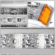 Load image into Gallery viewer, 2003-2006 Chevrolet Silverado LED DRL Bumper Lights Chrome Housing
