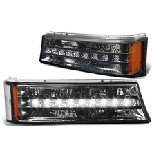 Load image into Gallery viewer, 03-06 Chevrolet Silverado Avalanche LED DRL Bumper Lights Smoke