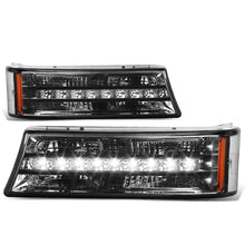 Load image into Gallery viewer, 03-06 Chevrolet Silverado Avalanche LED DRL Bumper Lights Smoke