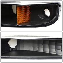 Load image into Gallery viewer, 99-07 GMC Sierra Yukon Black Amber Corner Bumper Lights 2PC