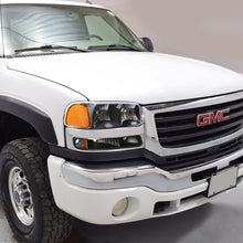 Load image into Gallery viewer, 99-07 GMC Sierra Yukon Black Amber Corner Bumper Lights 2PC