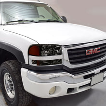 Load image into Gallery viewer, 99-07 GMC Sierra / 00-06 Yukon Smoke Amber Corner Bumper Lights 2PC