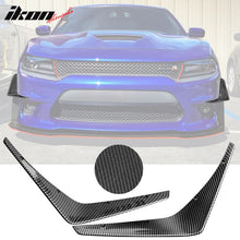 Load image into Gallery viewer, 2015-2023 Dodge Charger SRT 2PC Painted Front Bumper Canard PP