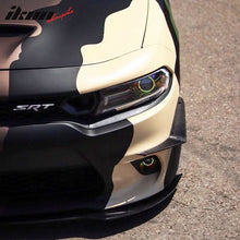 Load image into Gallery viewer, 2015-2023 Dodge Charger SRT 2PC Painted Front Bumper Canard PP