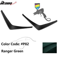 Load image into Gallery viewer, 2015-2023 Dodge Charger SRT 2PC Painted Front Bumper Canard PP