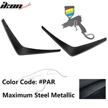 Load image into Gallery viewer, 2015-2023 Dodge Charger SRT 2PC Painted Front Bumper Canard PP