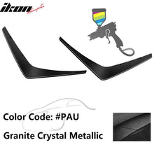 Load image into Gallery viewer, 2015-2023 Dodge Charger SRT 2PC Painted Front Bumper Canard PP