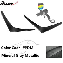 Load image into Gallery viewer, 2015-2023 Dodge Charger SRT 2PC Painted Front Bumper Canard PP
