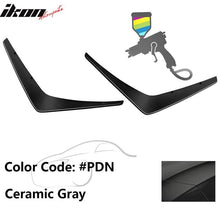 Load image into Gallery viewer, 2015-2023 Dodge Charger SRT 2PC Painted Front Bumper Canard PP