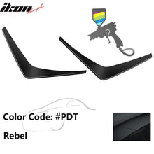 Load image into Gallery viewer, 2015-2023 Dodge Charger SRT 2PC Painted Front Bumper Canard PP