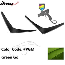 Load image into Gallery viewer, 2015-2023 Dodge Charger SRT 2PC Painted Front Bumper Canard PP
