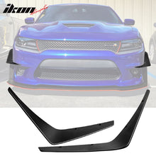 Load image into Gallery viewer, 2015-2023 Dodge Charger SRT 2PC Painted Front Bumper Canard PP