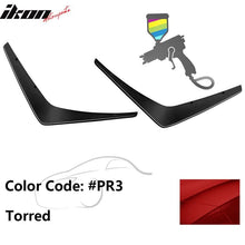 Load image into Gallery viewer, 2015-2023 Dodge Charger SRT 2PC Painted Front Bumper Canard PP