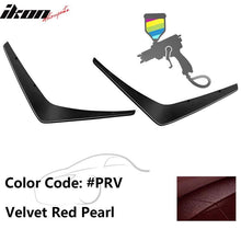 Load image into Gallery viewer, 2015-2023 Dodge Charger SRT 2PC Painted Front Bumper Canard PP