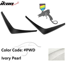 Load image into Gallery viewer, 2015-2023 Dodge Charger SRT 2PC Painted Front Bumper Canard PP