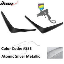 Load image into Gallery viewer, 2015-2023 Dodge Charger SRT 2PC Painted Front Bumper Canard PP
