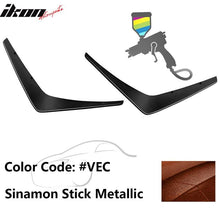 Load image into Gallery viewer, 2015-2023 Dodge Charger SRT 2PC Painted Front Bumper Canard PP