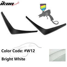 Load image into Gallery viewer, 2015-2023 Dodge Charger SRT 2PC Painted Front Bumper Canard PP