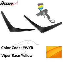 Load image into Gallery viewer, 2015-2023 Dodge Charger SRT 2PC Painted Front Bumper Canard PP