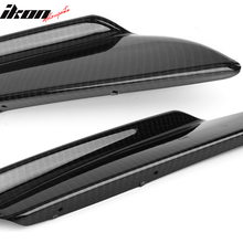 Load image into Gallery viewer, Universal Fit 36CM 2PC Front Bumper Lip Canards Carbon Fiber Print