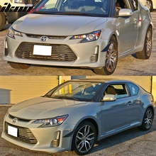 Load image into Gallery viewer, Universal Fit 36CM 2PC Front Bumper Lip Canards Carbon Fiber Print