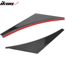 Load image into Gallery viewer, Universal Fit 4PCS V2 Front Bumper Lip Canard Splitter Carbon Fiber
