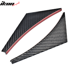Load image into Gallery viewer, Universal Fit 4PCS V2 Front Bumper Lip Canard Splitter Carbon Fiber