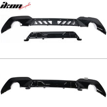 Load image into Gallery viewer, 2019-2022 BMW G20 3-Serie 330i Gloss Black Rear Bumper Lip Diffuser PP