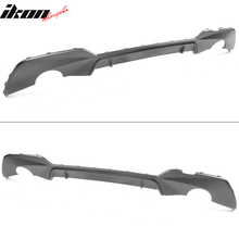 Load image into Gallery viewer, 2019-2022 BMW 330i M Sport Dual Single Exhaust Rear Lip Diffuser PP