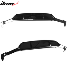 Load image into Gallery viewer, 2017-2020 BMW G30 5 Series 3D Style Glossy Black Rear Bumper Diffuser