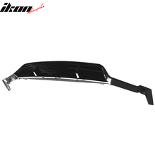 Load image into Gallery viewer, 2017-2020 BMW G30 5 Series 3D Style Glossy Black Rear Bumper Diffuser
