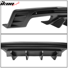 Load image into Gallery viewer, Rear Diffuser for 2016-2024 Chevy Camaro Rear Diffuser Ikon Style Lip
