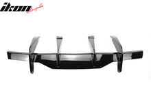 Load image into Gallery viewer, 2020-2025 Chevy Corvette C8 Gloss Black Rear Bumper Diffuser ABS