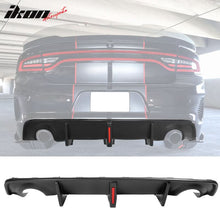 Load image into Gallery viewer, 2020-2024 Charger Widebody Rear Diffuser W/ Brake Light PP