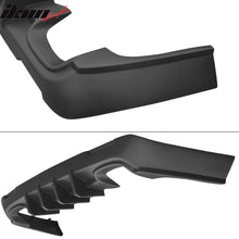 Load image into Gallery viewer, 2015-2024 Dodge Challenger IKON Style Matte Black Rear Diffuser PP