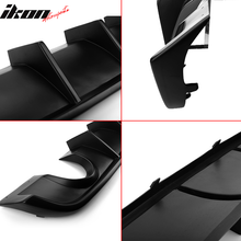 Load image into Gallery viewer, 2012-2014 Charger SRT8 V2 Style Rear Diffuser w/ Reflective Tape