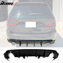 Load image into Gallery viewer, 2011-2024 Dodge Durango Rear Bumper Lip Diffuser V1 Gloss Black Apron
