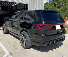Load image into Gallery viewer, 2011-2024 Dodge Durango Rear Bumper Lip Diffuser V1 Gloss Black Apron