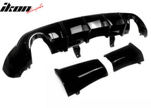 Load image into Gallery viewer, 2011-2024 Dodge Durango Rear Bumper Lip Diffuser V1 Gloss Black Apron