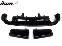 Load image into Gallery viewer, 2011-2024 Dodge Durango Rear Bumper Lip Diffuser V1 Gloss Black Apron