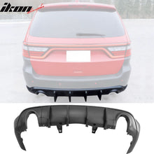 Load image into Gallery viewer, 2011-2024 Dodge Durango Rear Bumper Lip Diffuser V1 Matte Black Apron