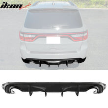Load image into Gallery viewer, 2011-2024 Dodge Durango Rear Bumper Lip Diffuser V2 Gloss Black Apron