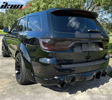 Load image into Gallery viewer, 2011-2024 Dodge Durango Rear Bumper Lip Diffuser V2 Gloss Black Apron