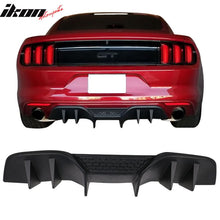 Load image into Gallery viewer, 2015-2017 Ford Mustang R-Spec V2 Style Unpaint Rear Bumper Diffuser PP